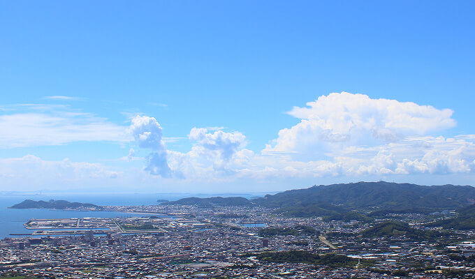 愛知県蒲郡市の風景写真